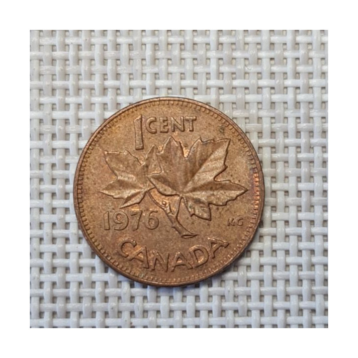 Canada 1 Cent 1976 KM-59 VF