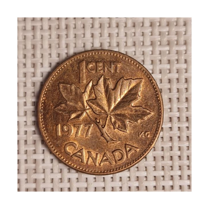 Canada 1 Cent 1977 KM-59 VF
