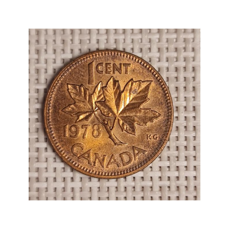 Canada 1 Cent 1978 KM-59 VF