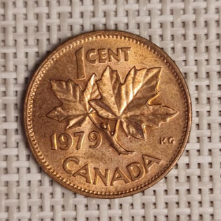 Canada 1 Cent 1979 KM-59 VF