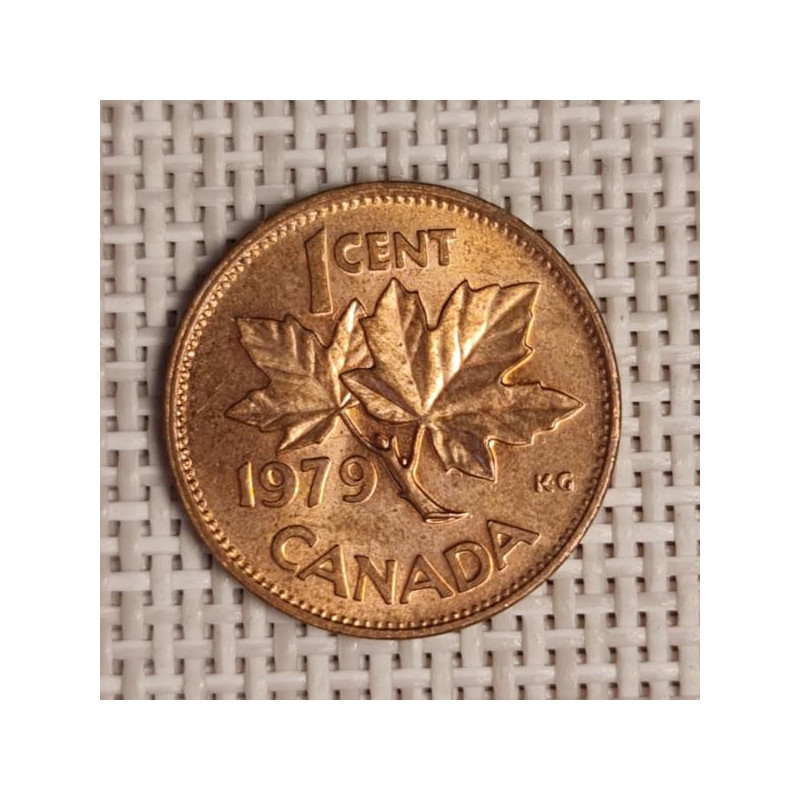Canada 1 Cent 1979 KM-59 VF