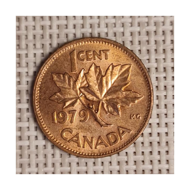 Canada 1 Cent 1979 KM-59 VF