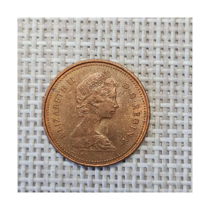 Canada 1 Cent 1981 KM-127 VF