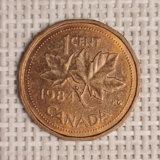 Canada 1 Cent 1984 KM-132 VF