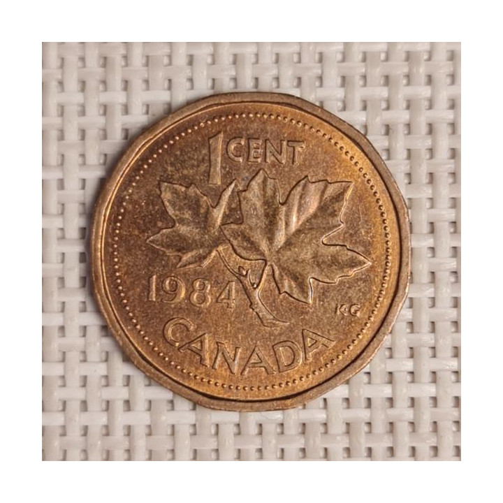 Canada 1 Cent 1984 KM-132 VF