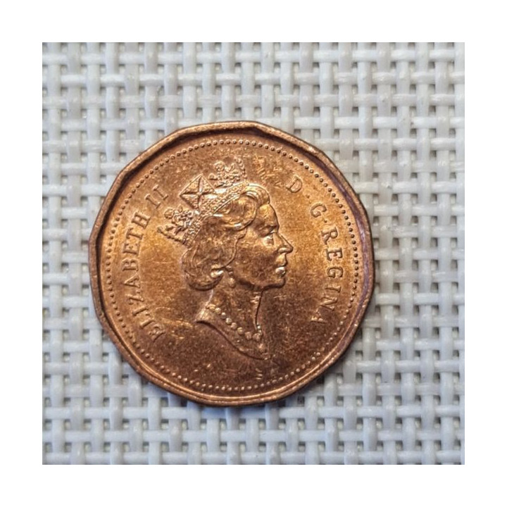 Canada 1 Cent 1990 KM-181 VF