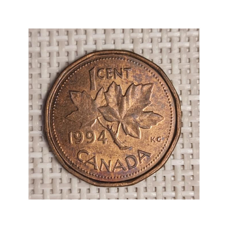 Canada 1 Cent 1994 KM-181 VF