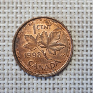 Canada 1 Cent 1998 KM-289 VF