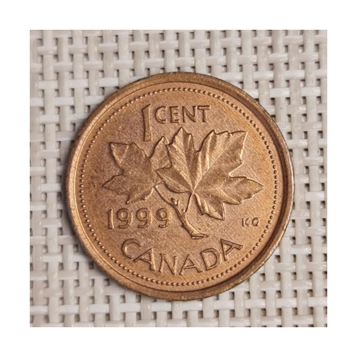 Canada 1 Cent 1999 KM-289 VF
