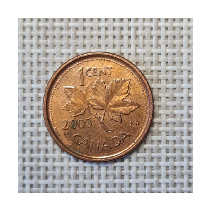 Canada 1 Cent 2003 KM-490a VF