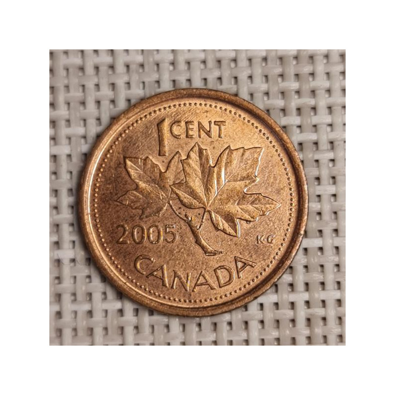 Canada 1 Cent 2005 KM-490 VF