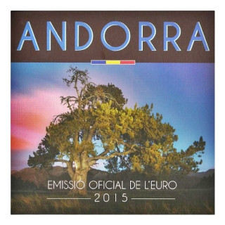 Andorra Official Euro Set (3,88€) 2015 BU