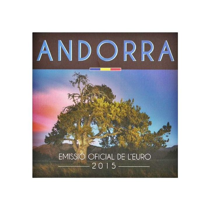 Andorra Official Euro Set (3,88€) 2015 BU