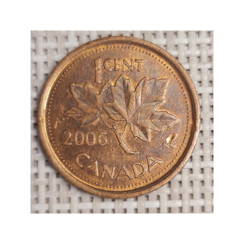 Canada 1 Cent 2006 KM-490 VF