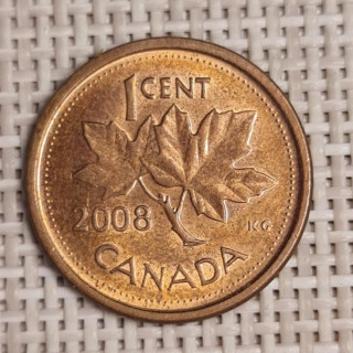 Canada 1 Cent 2008 KM-490a VF