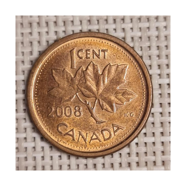 Canada 1 Cent 2008 KM-490a VF