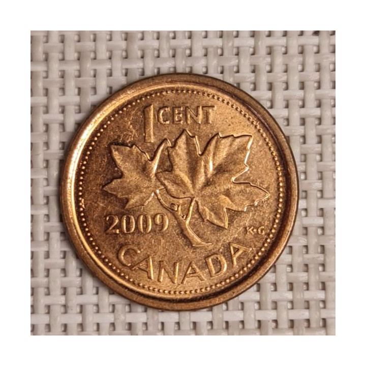 Canada 1 Cent 2009 KM-490a VF