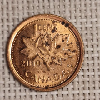 Canada 1 Cent 2010 KM-490 VF