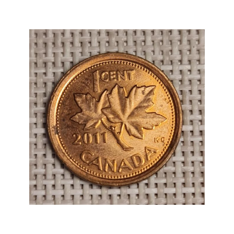 Canada 1 Cent 2011 KM-490 VF