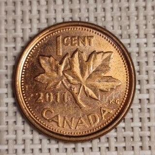 Canada 1 Cent 2011 KM-490a VF