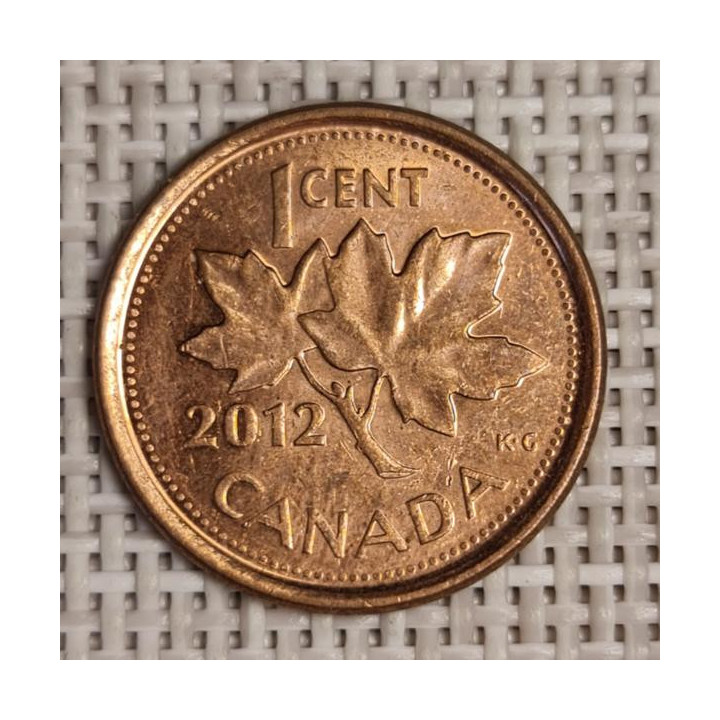 Canada 1 Cent 2012 KM-490a VF