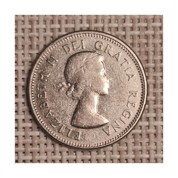 Canada 5 Cents 1964 KM-57 VF