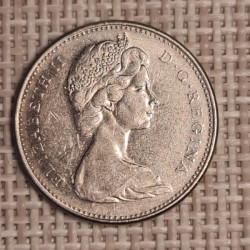 Canada 5 Cents 1965 KM-60.1 VF