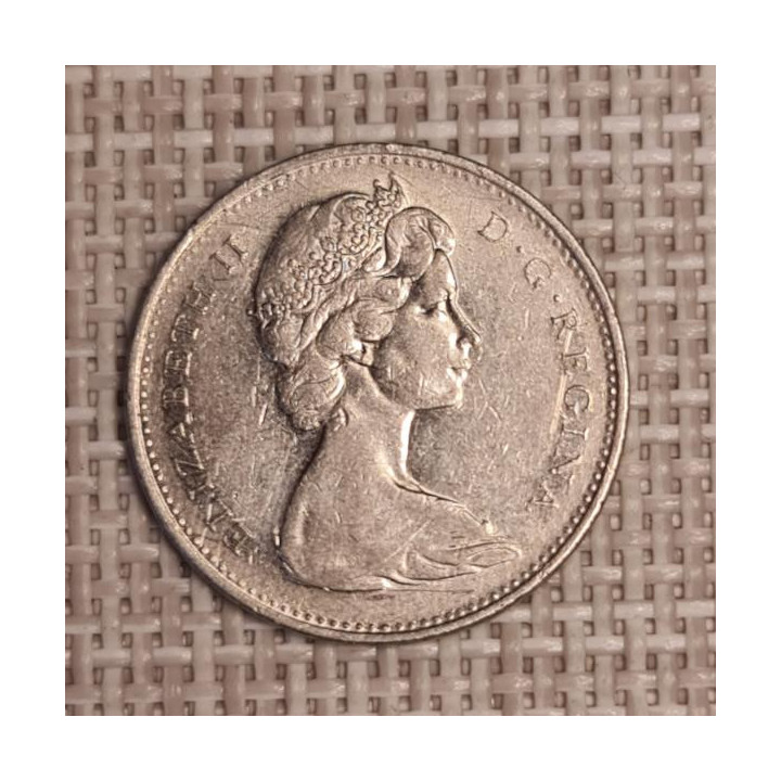 Canada 5 Cents 1968 KM-60.1 VF