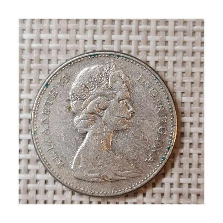 Canada 5 Cents 1969 KM-60.1 VF