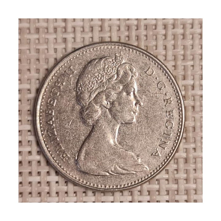 Canada 5 Cents 1974 KM-60.1 VF