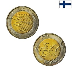 Cyprus Euro Set (3,88€) 2018 KM UNC