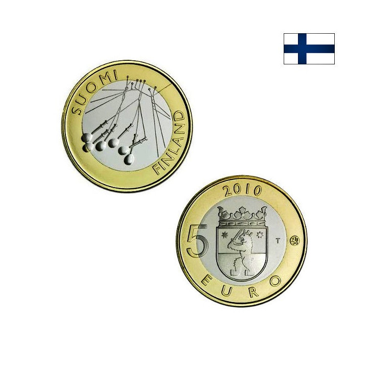 Finland 5 Euro 2010 "Satakunta" UNC