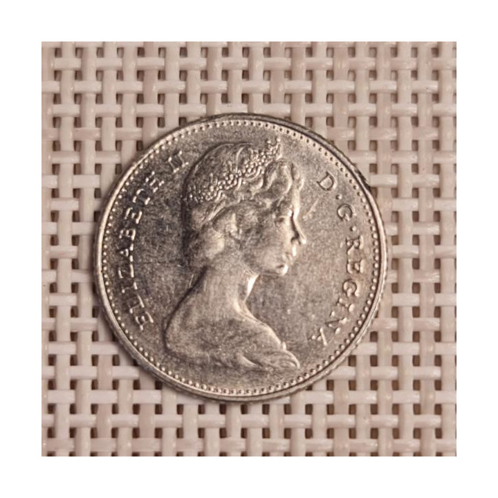 Canada 10 Cents 1968 KM-73 VF