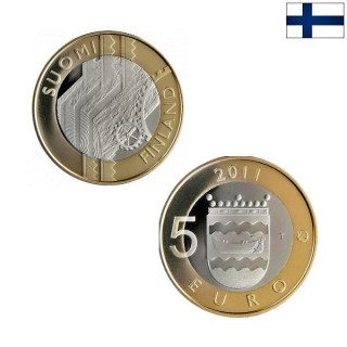 Finland 5 Euro 2011 "Uusimaa" UNC