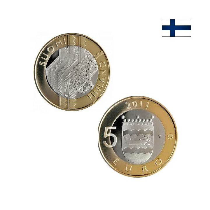Finland 5 Euro 2011 "Uusimaa" UNC