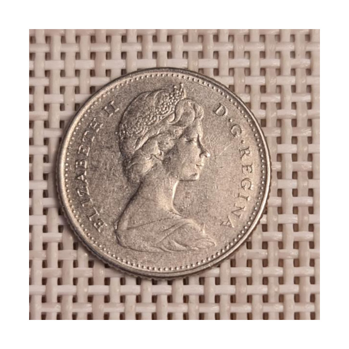 Canada 10 Cents 1971 KM-77 VF