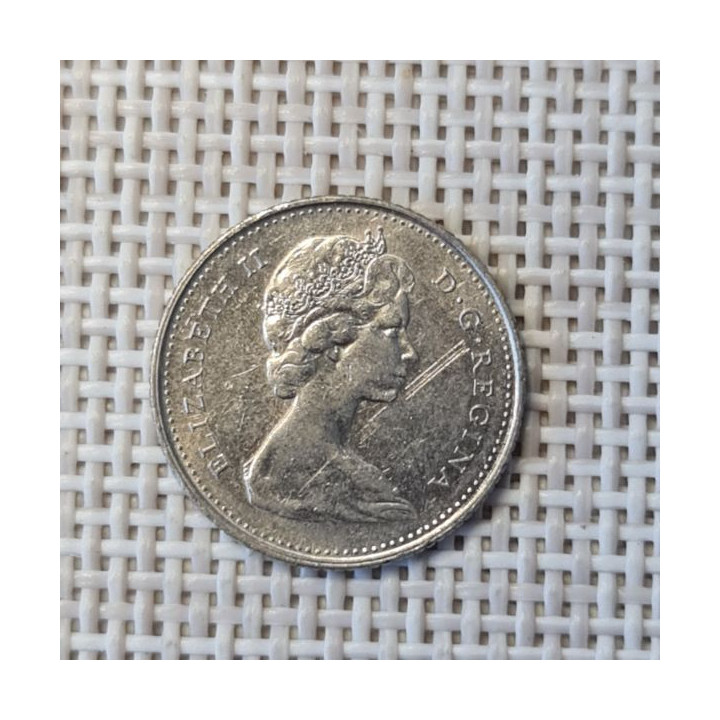 Canada 10 Cents 1977 KM-77 VF