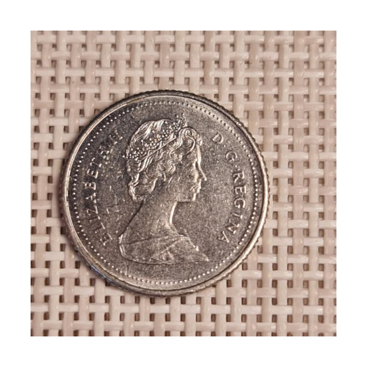 Canada 10 Cents 1984 KM-77 VF