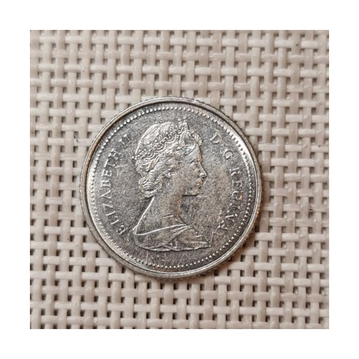 Canada 10 Cents 1985 KM-77 VF