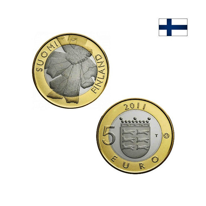 Finland 5 Euro 2011 "Ostrobothnia" UNC