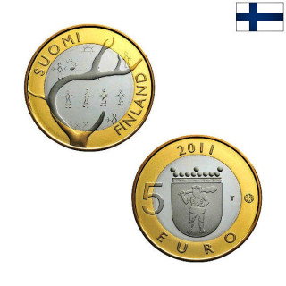 Finland 5 Euro 2011 "Lapland" UNC