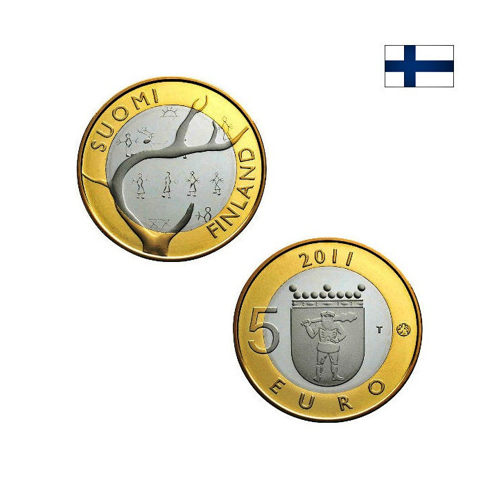 Finland 5 Euro 2011 "Lapland" UNC