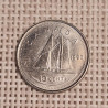 Canada 10 Cents 1993 KM-183 VF