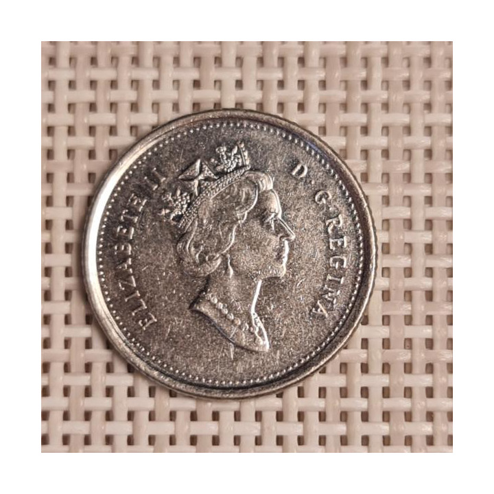 Canada 10 Cents 1998 KM-183 VF