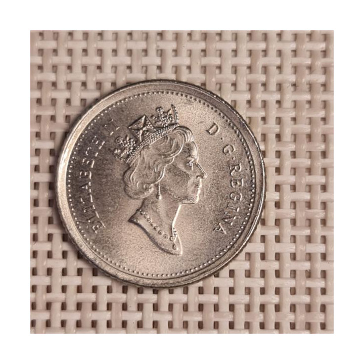 Canada 10 Cents 1999 KM-183 VF