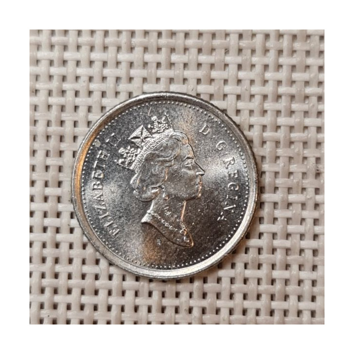 Canada 10 Cents 2000 KM-183 VF
