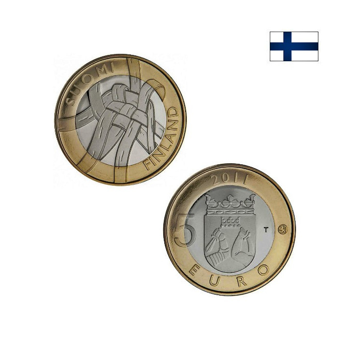 Finland 5 Euro 2011 "Karelia" UNC