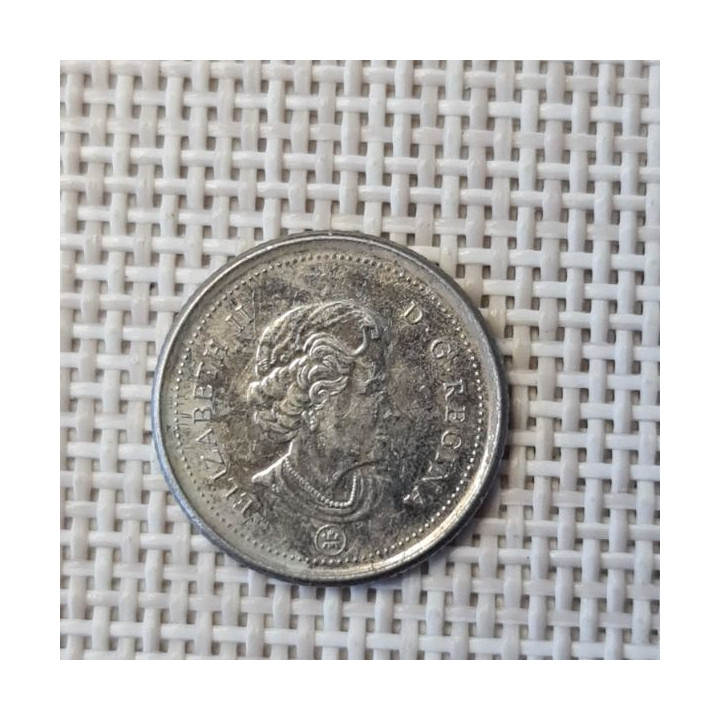 Canada 10 Cents 2007 KM-492 VF