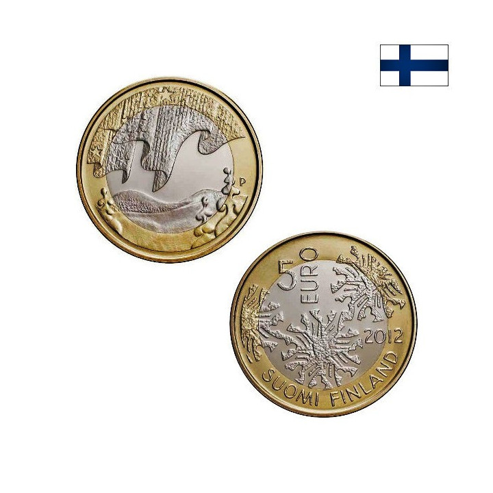 Finland 5 Euro 2012 "Winter" UNC