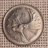 Canada 25 Cents 1971 KM-62b VF